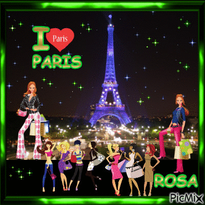 PARIS - Darmowy animowany GIF