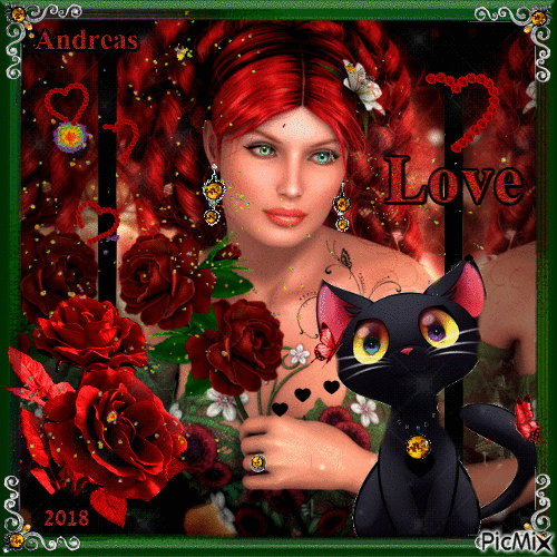 Theodora - la jolie rousse... - Free animated GIF
