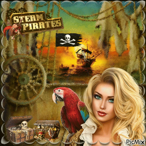 pirates - GIF animasi gratis