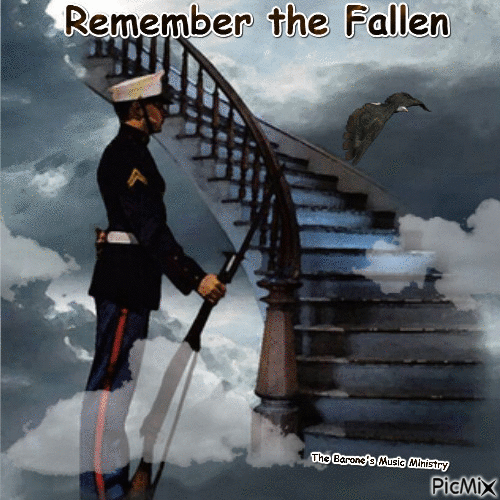 Remember The Fallen - Бесплатный анимированный гифка