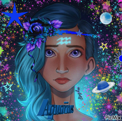 The Aquarius Woman - Δωρεάν κινούμενο GIF