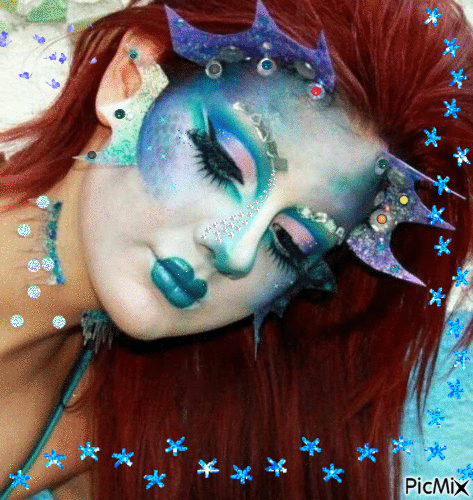 Maquillaje sirena - Free animated GIF - PicMix