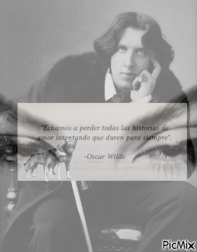 Óscar Wilde - Gratis animerad GIF