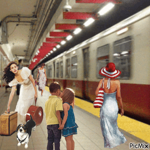 Metro. - Animovaný GIF zadarmo