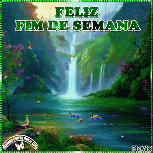 FIM DE SEMANA - Бесплатный анимированный гифка