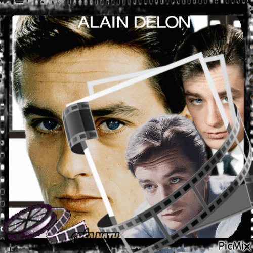 Alain Delon - Δωρεάν κινούμενο GIF