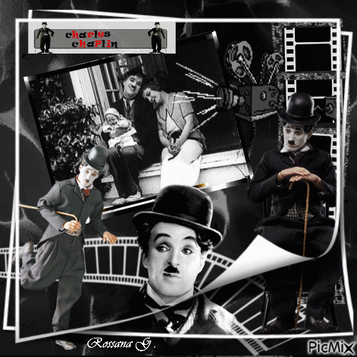 Charlie Chaplin - Безплатен анимиран GIF