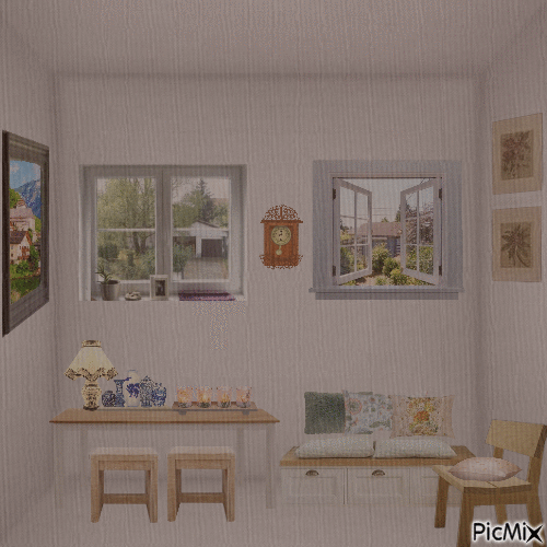Wohnzimmer - Kostenlose animierte GIFs