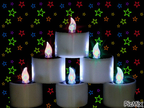 Candles - GIF animasi gratis