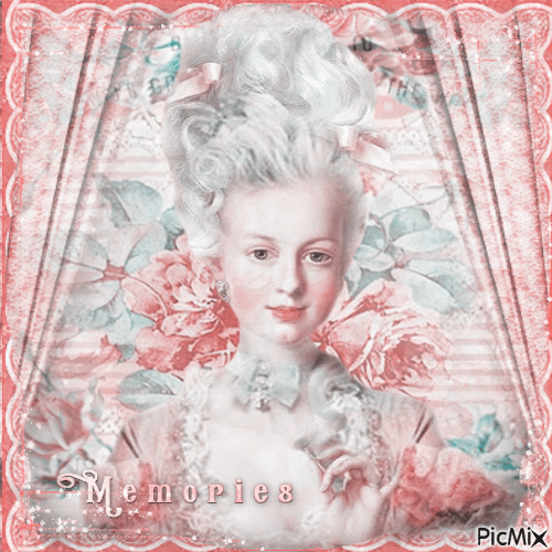 Marie Antoinette - Nemokamas animacinis gif