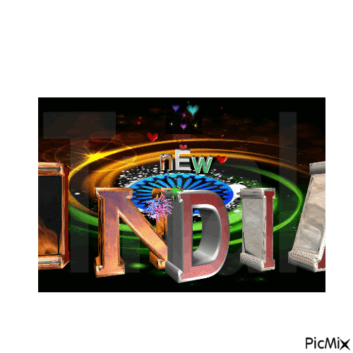 NEW INDIA - Darmowy animowany GIF