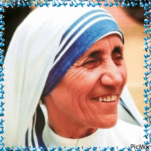 Jeune Mère Teresa - Zdarma animovaný GIF