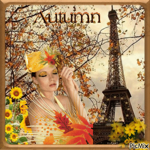 Herbst automne autumn - Gratis animeret GIF