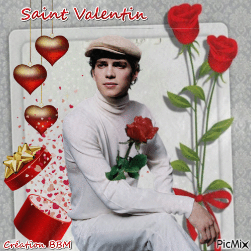 Saint Valentin par BBM - Бесплатный анимированный гифка