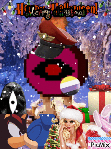 Yume Nikki Christmas - 免费动画 GIF