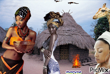 afrique - Бесплатный анимированный гифка