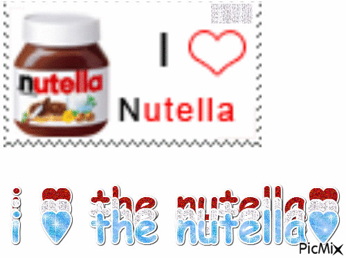 nutella - Δωρεάν κινούμενο GIF