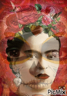 Espíritu Frida - Gratis animeret GIF
