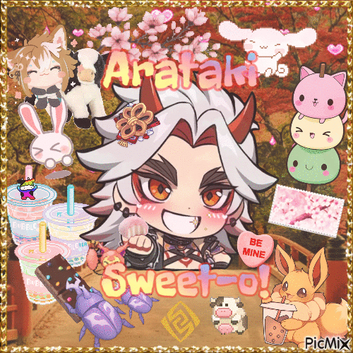Arataki Sweet-o!!! - 免费动画 GIF