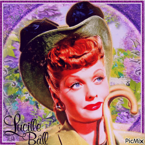 Lucille Ball - Free animated GIF