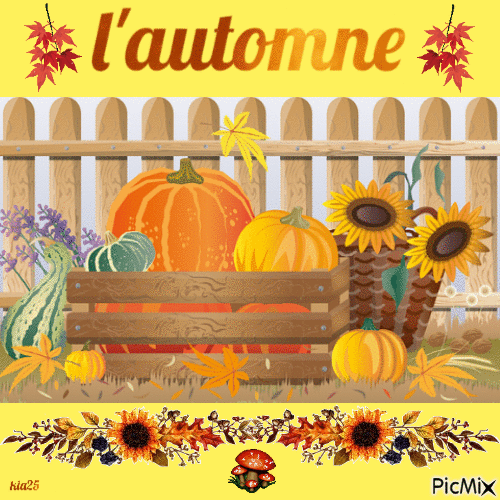 légumes d'automne - Free animated GIF