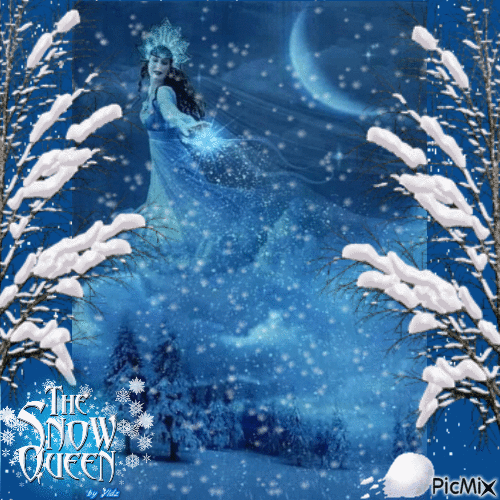 Snow Queen - Zdarma animovaný GIF