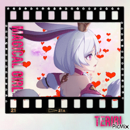 Magical Girl TeRiRi - Бесплатный анимированный гифка