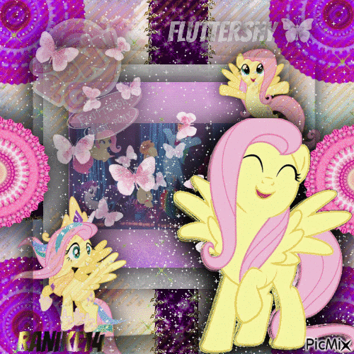 Fluttershy 🦋 - Free animated GIF