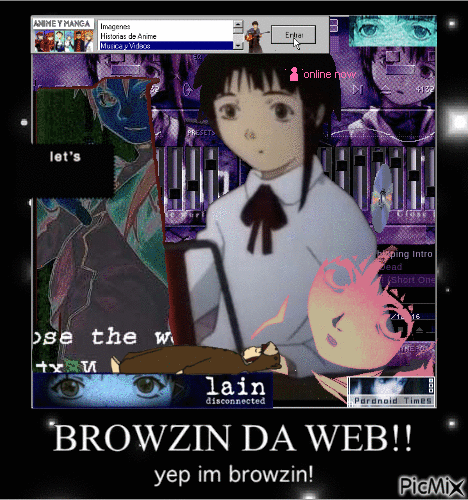 serial experiments lain - Free animated GIF