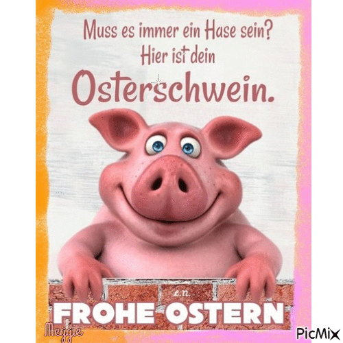 Frohe ostern - GIF animate gratis