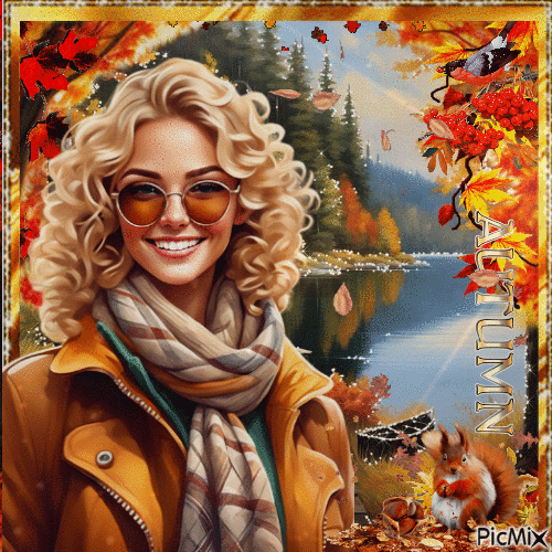 Süßer Herbst - Gratis animeret GIF