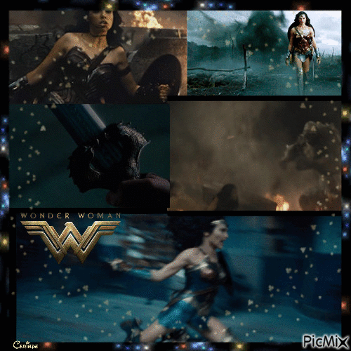 Wonder Woman movie 2017 - Бесплатный анимированный гифка