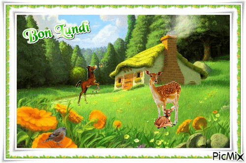 Bon Lundi - Bezmaksas animēts GIF