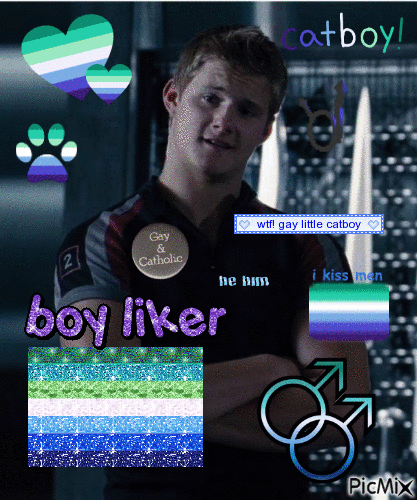 cato hunger games gay - 免费动画 GIF