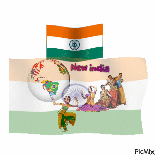 NEW INDIA - 免费动画 GIF