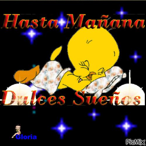 dulces sueños - Бесплатный анимированный гифка