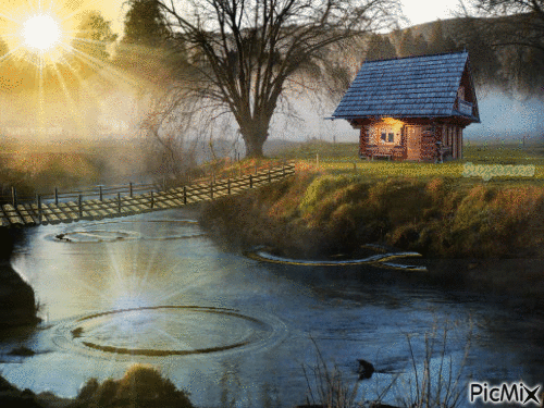 Country Side View - Безплатен анимиран GIF
