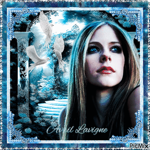 Avril Lavigne - GIF animado gratis