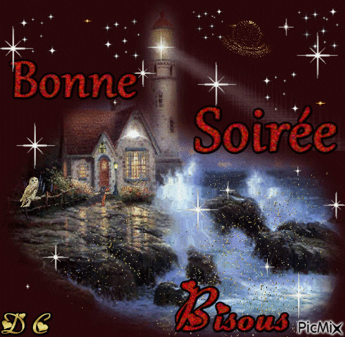 Bonne Soirée - Безплатен анимиран GIF