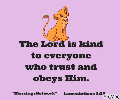 Lamentations 3:25 - Бесплатни анимирани ГИФ