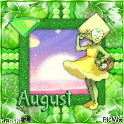 ♫♥♫Peridot, the August Gem♫♥♫ - Ilmainen animoitu GIF