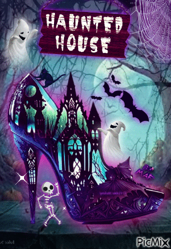 Haunted House - Ilmainen animoitu GIF