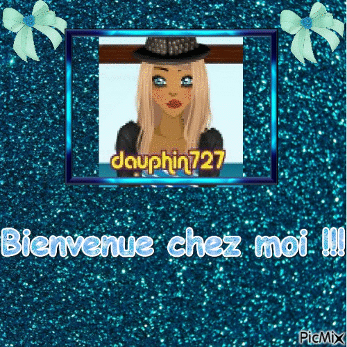 Bienvenue pour dauphin727 - Бесплатный анимированный гифка