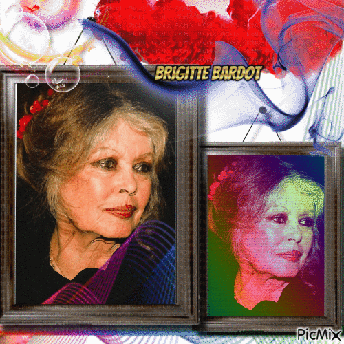 Brigitte bardot - Gratis geanimeerde GIF