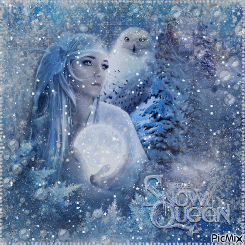 ✶ The Snow Queen {by Merishy} ✶ - Free animated GIF