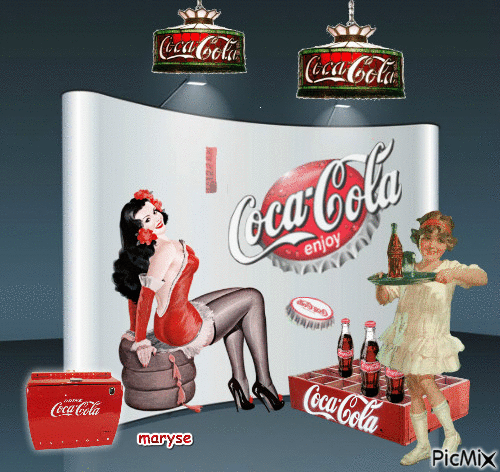 coca cola - Gratis animerad GIF