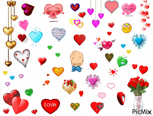 LOVE MIX - Bezmaksas animēts GIF