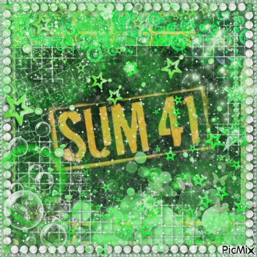 Sum 41 - GIF animé gratuit