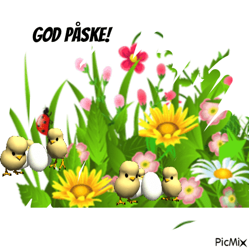 God påske - Zdarma animovaný GIF