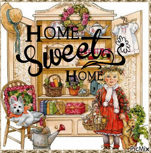 Home Sweet Home - GIF animate gratis